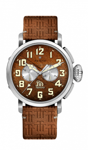 replica Zenith - 65.2430.4069/79.C811 Pilot Type 20 Chronograph Trinidad 50th Anniversary Edition White Gold watch
