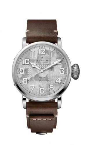 replica Zenith - 05.2430.679/17.C902 Pilot Type 20 Silver / Silver / Strap watch