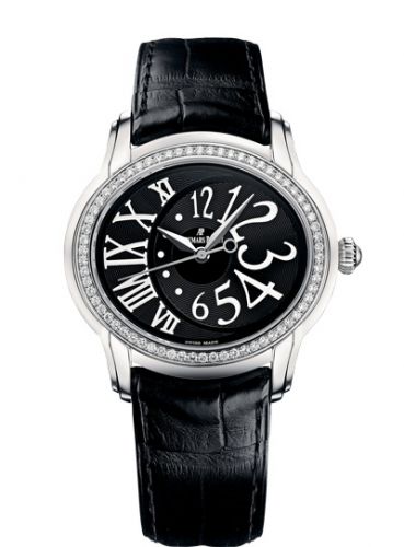 replica Audemars Piguet - 77301ST.ZZ.D002CR.01 Millenary Self-Winding Stainless Steel / Black watch - Click Image to Close