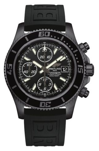 Fake breitling watch - M13341B7.BD11.152S SuperOcean Chronograph Blacksteel - Click Image to Close