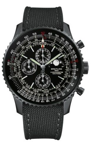 best replica Breitling - M1938022/BD20/100W/M20BASA.1 Navitimer 1461 48 Blacksteel / Black / Military / Pin watch