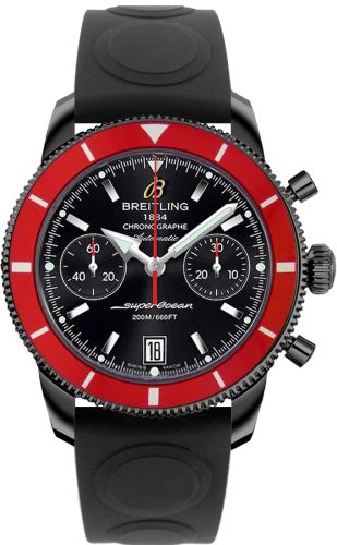 Breitling watch replica - M23370D4.BB81.221S Superocean Heritage 44 Chronograph Blacksteel - Click Image to Close