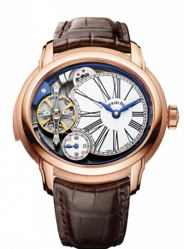 replica Audemars Piguet - 26371OR.OO.D803CR.01 Millenary Minute Repeater Pink Gold watch - Click Image to Close