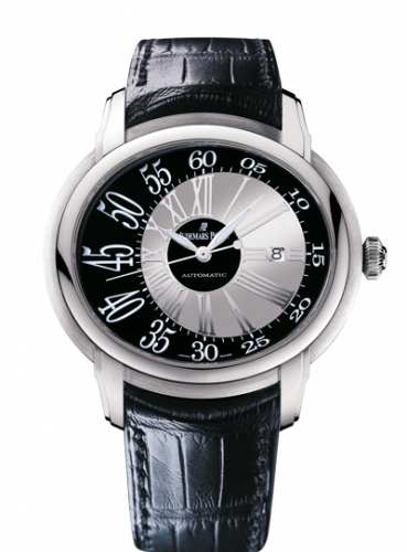 replica Audemars Piguet - 15320BC.OO.D002CR.01 Millenary Self-Winding White Gold / Black watch