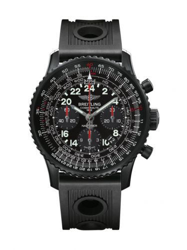 replica Breitling - MB0210B6/BC79/200S/M20DSA.2 Cosmonaute Blacksteel / Black / Rubber / Folding watch