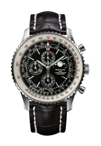 replica Breitling - A1938021/BD20/760P/A20BA.1 Navitimer 1461 48 Stainless Steel / Black / Croco / Pin watch