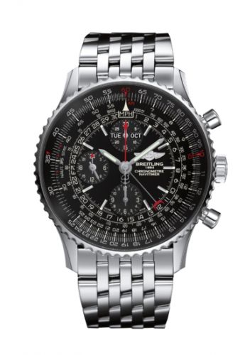 replica Breitling - A2135024.BE62.443A Navitimer 1884 Stainless Steel / Black / Bracelet watch