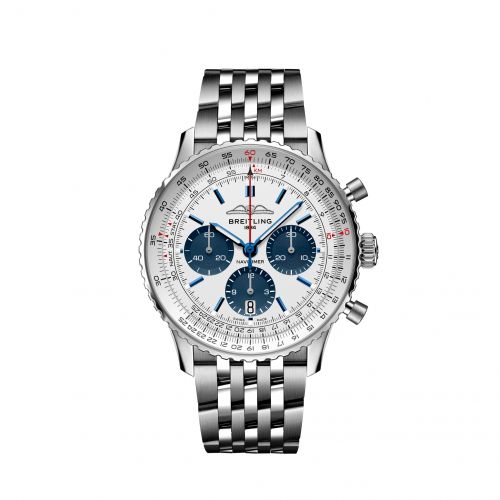 replica Breitling - AB01381B1G1 Navitimer B01 Chronograph 43 Stainless Steel / Korea watch