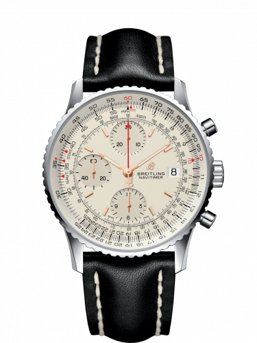 replica Breitling - A13324121G1X2 Navitimer 1 Chronograph 41 Stainless Steel / Silver / Calf / Pin watch