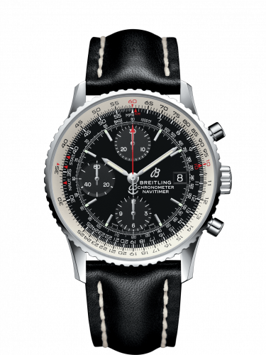 replica Breitling - A13324121B1X1 Navitimer 1 Chronograph 41 Stainless Steel / Black / Calf / Pin watch - Click Image to Close