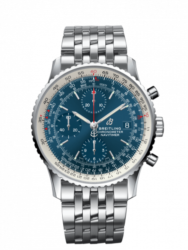 replica Breitling - A13324121C1A1 Navitimer 1 Chronograph 41 Stainless Steel / Blue / Bracelet watch