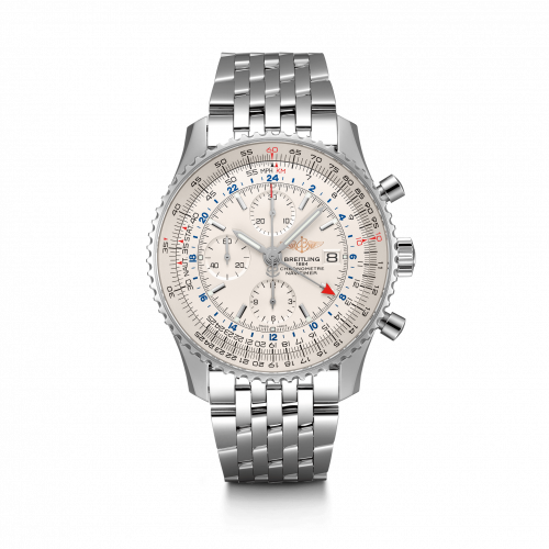 replica Breitling - A24322121G1A1 Navitimer World Stainless Steel / Silver / Bracelet watch