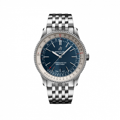 replica Breitling - A17326211C1A1 Navitimer Automatic 41 Automatic Stainless Steel / Blue / Bracelet watch