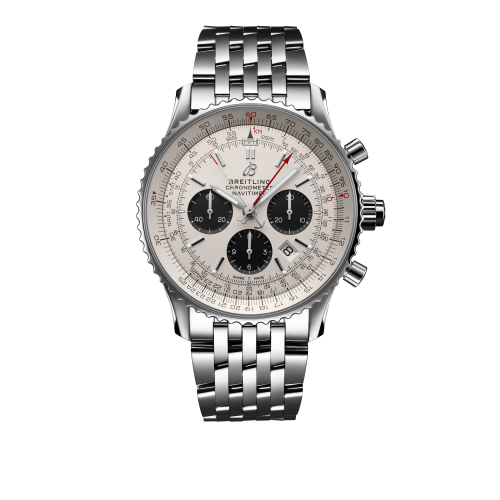 replica Breitling - AB0310211G1A1 Navitimer Rattrapante Stainless Steel / Silver / Bracelet watch