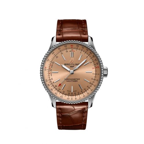replica Breitling - A2432212/B726/443A Navitimer World Stainless Steel / Black / Bracelet watch