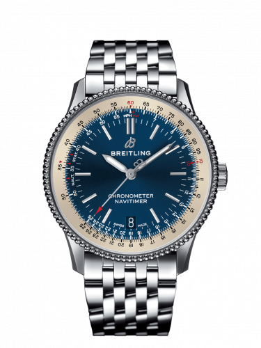 replica Breitling - A17325211C1A1 Navitimer 1 38 Automatic Stainless Steel / Blue / Bracelet watch