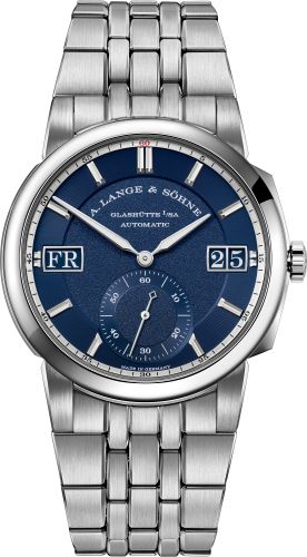 replica A. Lange & Söhne - 363.179 Odysseus Stainless Steel / Blue / Bracelet watch