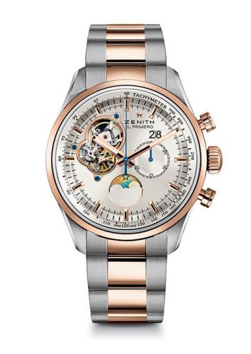 replica Zenith - 51.2160.4047/01.M2160 El Primero Chronomaster Grande Date Bi Color Bracelet watch