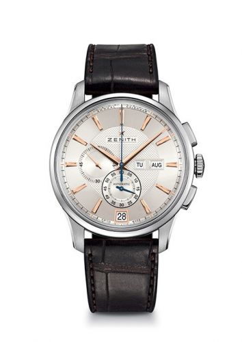 replica Zenith - 03.3300.3604/69.C823 Chronomaster Open Stainless Steel / Silver / Rubber watch