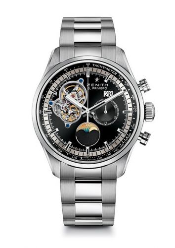 replica Zenith - 03.2160.4047/21.M2160 El Primero Chronomaster Grande Date Black Bracelet watch