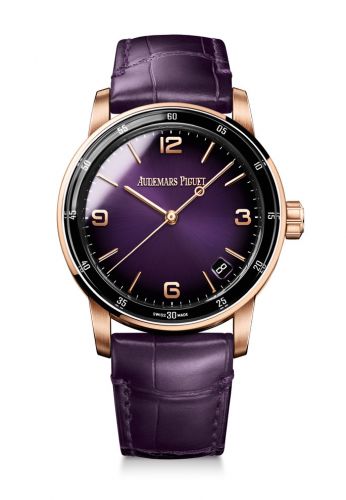 replica Audemars Piguet - 15210OR.OO.A616CR.01 CODE 11.59 Automatic Pink Gold / Purple Gradient watch