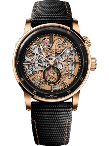 replica Audemars Piguet - 26397NR.OO.D002KB.01 CODE 11.59 Grande Sonnerie Carillon Supersonnerie Ceramic - Pink Gold / Skeleton watch
