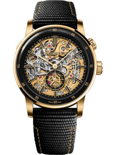 replica Audemars Piguet - 26397QA.OO.D002KB.01 CODE 11.59 Grande Sonnerie Carillon Supersonnerie Ceramic - Yellow Gold / Skeleton watch