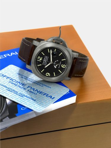 replica Panerai - PAM00057 Luminor Power Reserve Titanium Titanium watch