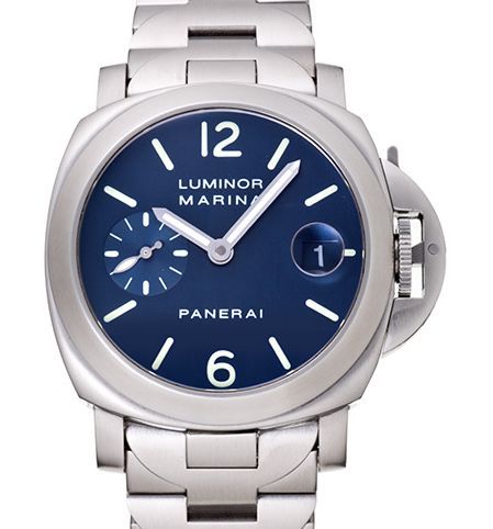 replica Panerai - PAM00069 Luminor Marina Automatic 40mm Bracelet Blue watch