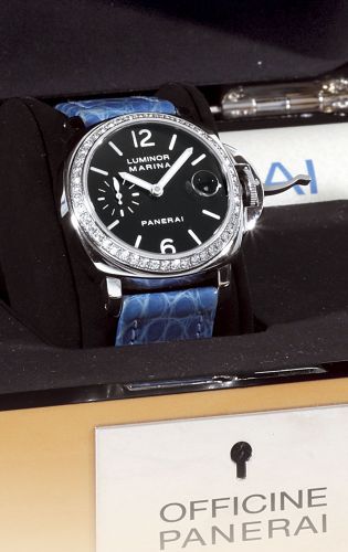 replica Panerai - PAM00071 Luminor Marina Automatic Diamond Bezel watch