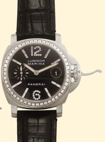 replica Panerai - PAM00096 Luminor Automatic Diamond Bezel / Dial watch