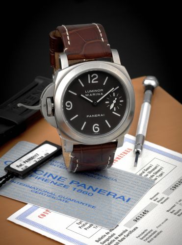 replica Panerai - PAM00117 Luminor Marina Destro Titanium watch