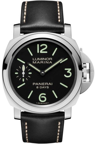replica Panerai - PAM00510 Luminor Marina 44 8 Days Stainless Steel / Black watch
