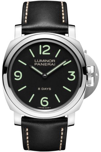 replica Panerai - PAM00560 Luminor Base 44 8 Days Stainless Steel / Black watch