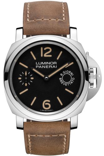 replica Panerai - PAM00590 Luminor Marina 44 8 Days Stainless Steel / Black - Brevettato watch