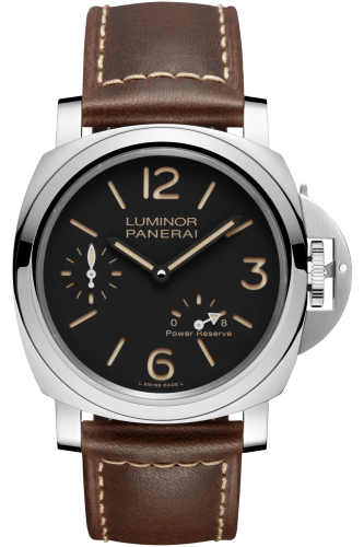replica Panerai - PAM00795 Luminor 44 8 Days Power Reserve Stainless Steel / Black watch