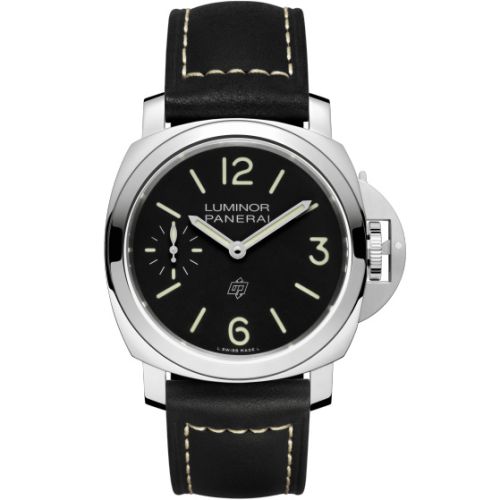 replica Panerai - PAM01084 Luminor 44 Logo 3 Days Stainless Steel / Black watch