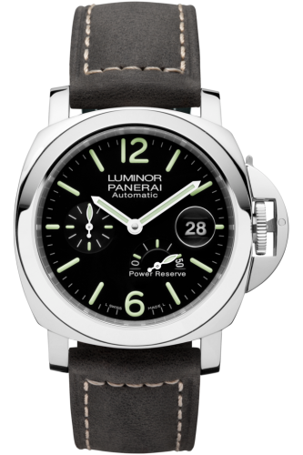 replica Panerai - PAM01090 Luminor 44 Power Reserve Automatic Stainless Steel / Black watch - Click Image to Close