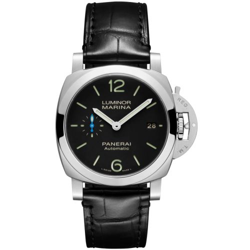 replica Panerai - PAM01272 Luminor Marina Quaranta Steel / Black watch