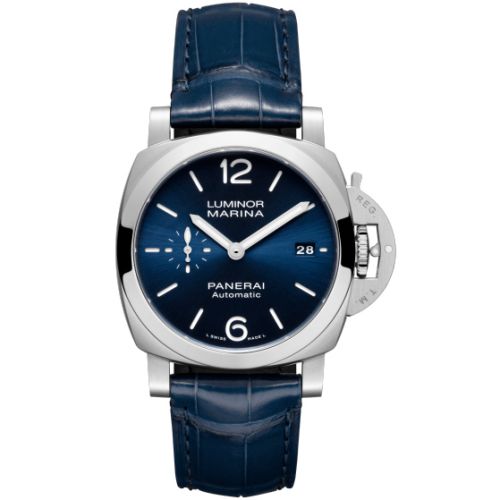 replica Panerai - PAM01370 Luminor Marina Quaranta Steel / Blue watch