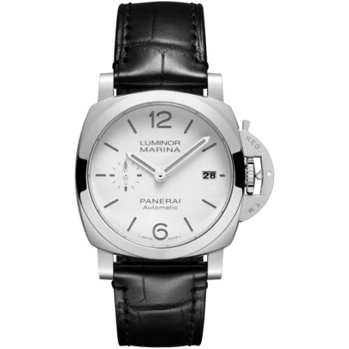 replica Panerai - PAM01371 Luminor Marina Quaranta Steel / White watch