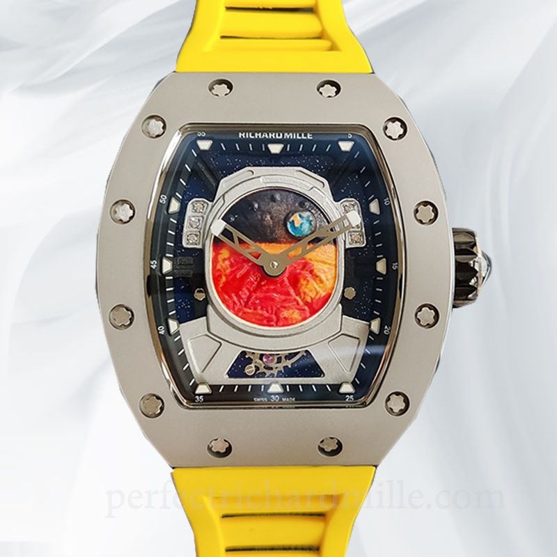 replica Richard Mille RM52-05 Mechanical Men Watch Mars Earth Dial watch - Click Image to Close
