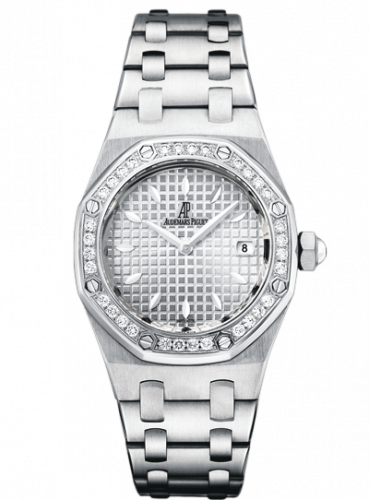 replica Audemars Piguet - 67601ST.ZZ.1230ST.01 Royal Oak 67601 Stainless Steel / Diamond / Silver / Bracelet watch
