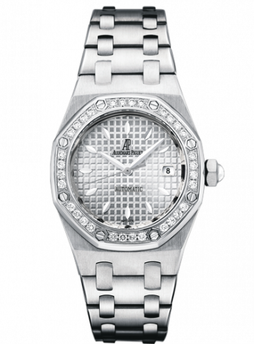 replica Audemars Piguet - 77321ST.ZZ.1230ST.01 Royal Oak Selfwinding 77321 Stainless Steel / Diamond / Silver / Bracelet watch