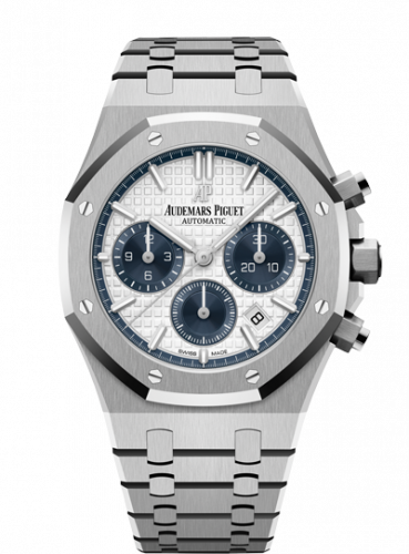 replica Audemars Piguet - 26315ST.OO.1256ST.01 Royal Oak Chronograph 38 Stainless Steel / Silver watch - Click Image to Close