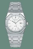 replica Audemars Piguet - 15000ST.OO.0789ST.07 Royal Oak 15000 Date Stainless Steel / White watch