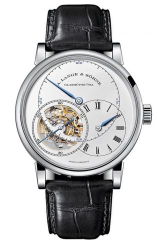 replica A. Lange & Söhne - 760.026 Richard Lange Tourbillon Pour le Mérite White Gold / Silver watch