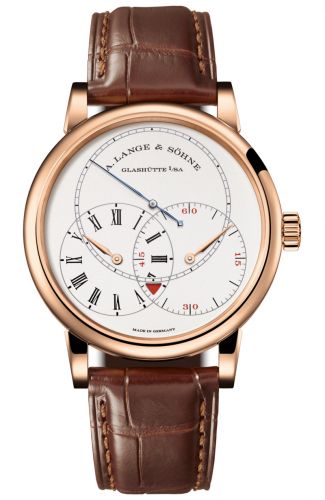 replica A. Lange & Söhne - 252.032 Richard Lange Jumping Seconds Pink Gold / Silver watch - Click Image to Close