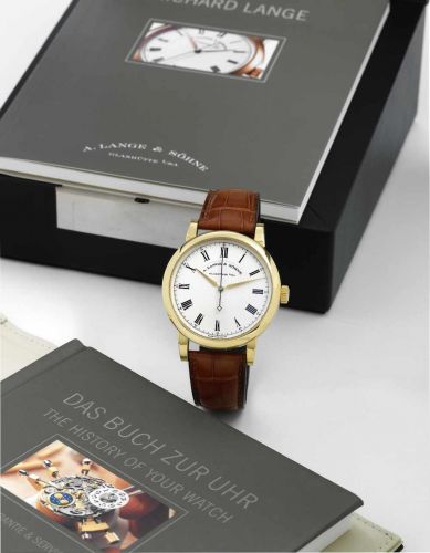 replica A. Lange & Söhne - 232.021 Richard Lange Yellow Gold watch - Click Image to Close