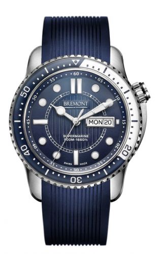 replica Bremont - S500BL Supermarine S500 Blue watch - Click Image to Close